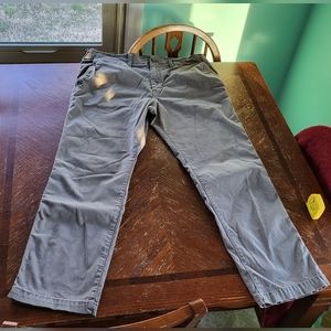 Slate grey American eagle pants 36×32 stretch flex, good shape.